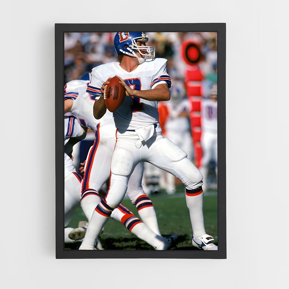ap-john elway-5 cadre Noir