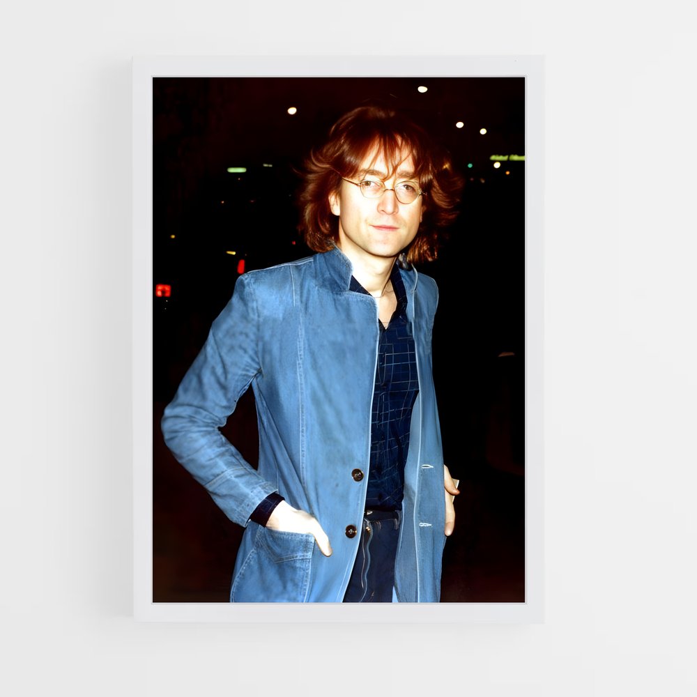 ap-john lennon-7 cadre Blanc