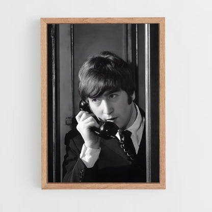 ap-john lennon-9 cadre Bois clair