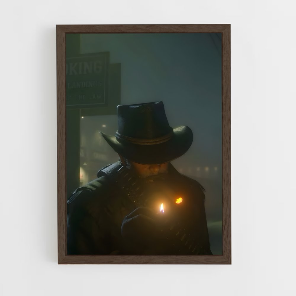 ap-john marston-5 cadre Bois foncé