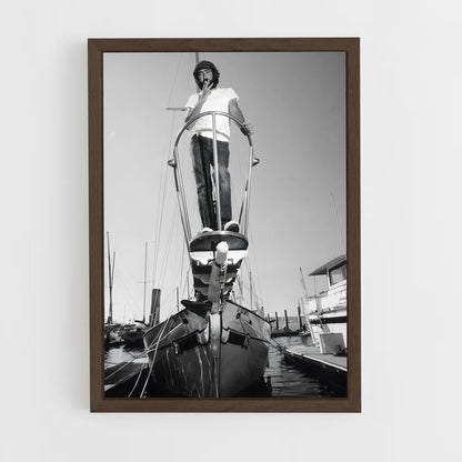 ap-john mcvie-1 cadre Bois foncé
