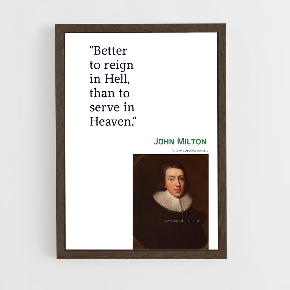 ap-john milton-4 cadre Bois foncé
