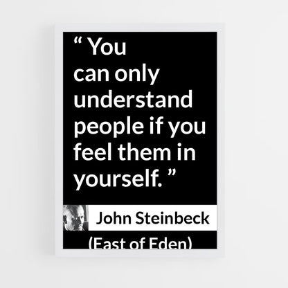 ap-john steinbeck-7 cadre Blanc