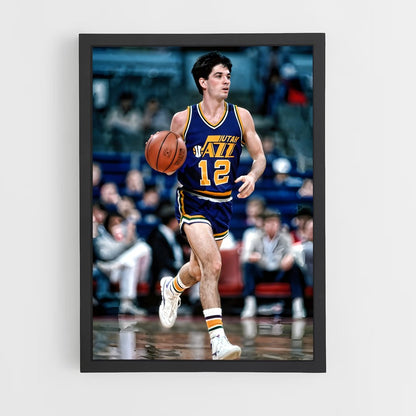 ap-john stockton-4 cadre Noir