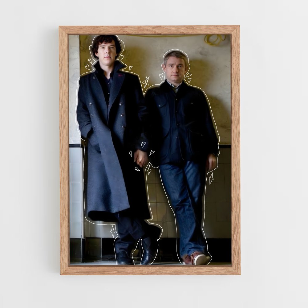 ap-john watson-1 cadre Bois clair