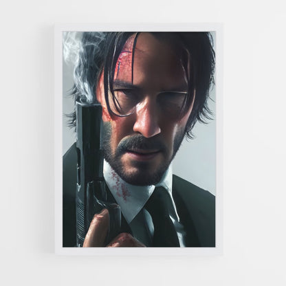 ap-john wick-2 cadre Blanc