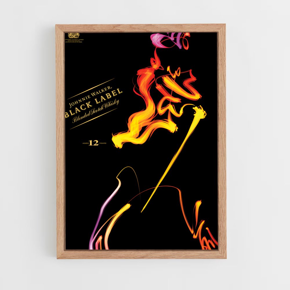 ap-johnnie walker-1 cadre Bois clair