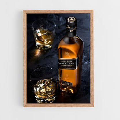 ap-johnnie walker-2 cadre Bois clair