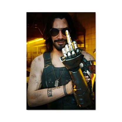 Poster Cyberpunk Rebel