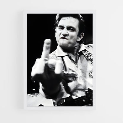 ap-johnny cash-4 cadre Blanc