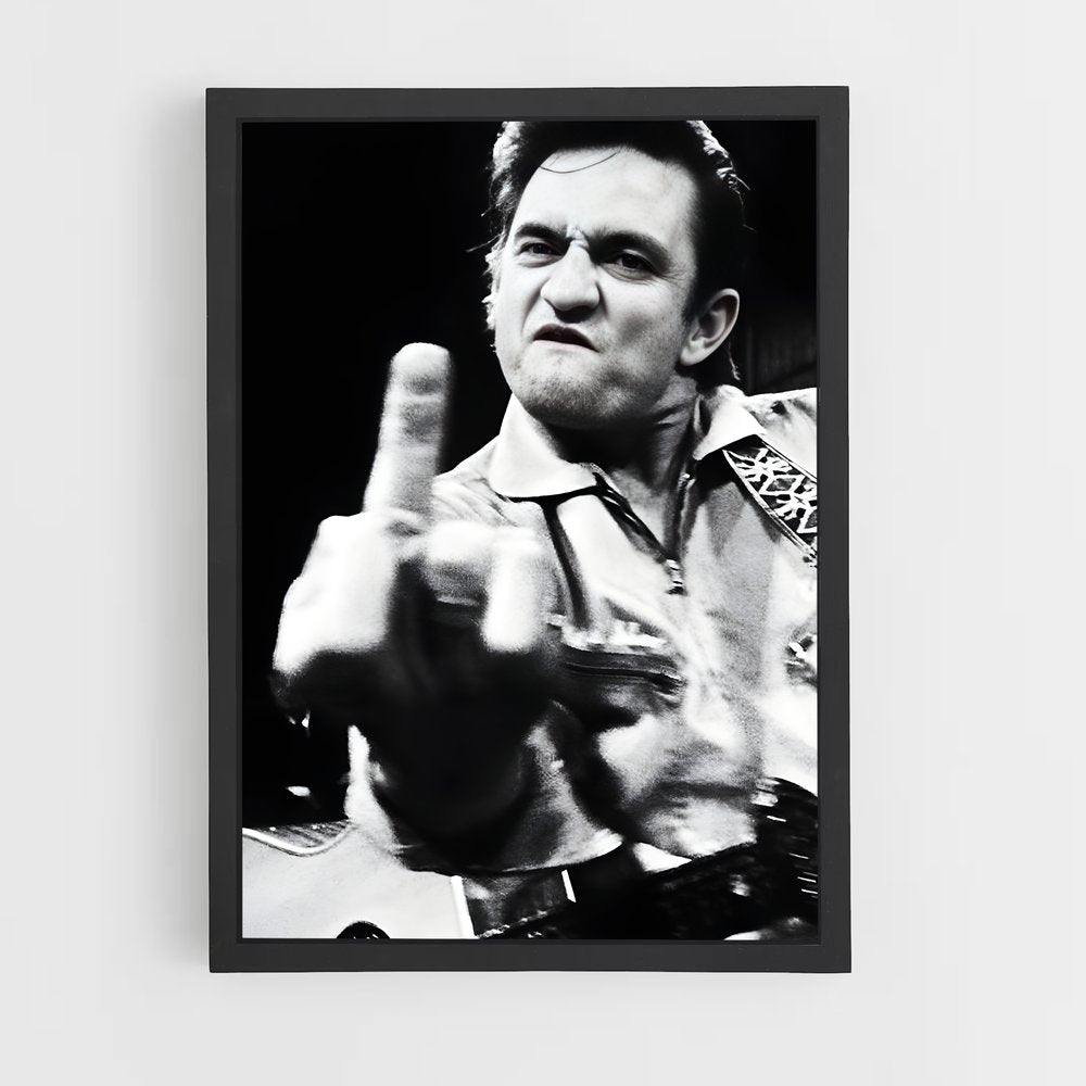 ap-johnny cash-4 cadre Noir