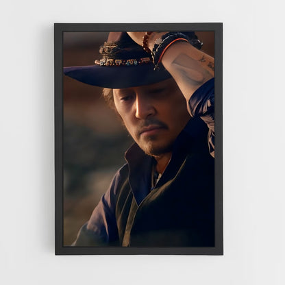 ap-johnny depp-4 cadre Noir