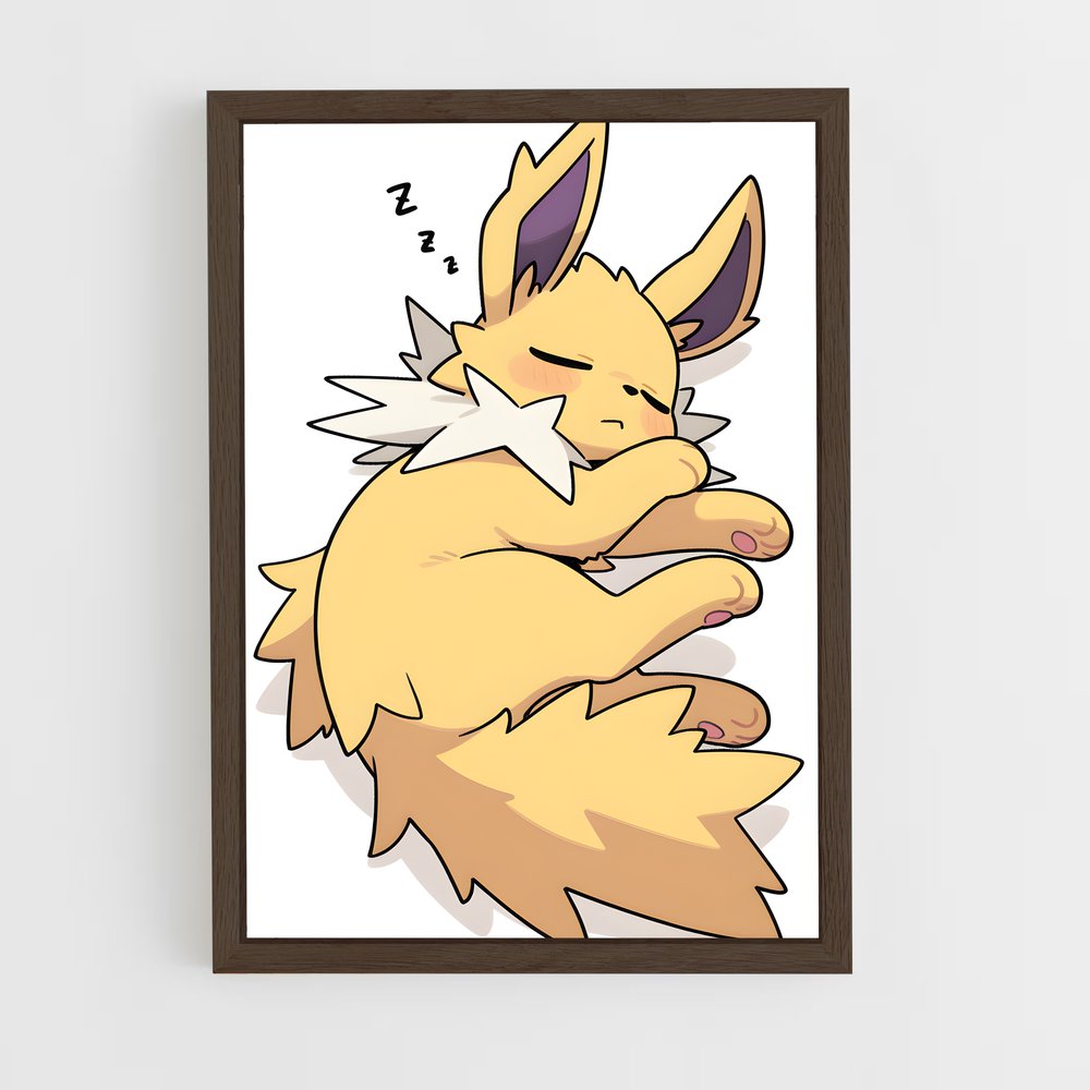ap-jolteon-4 cadre Bois foncé