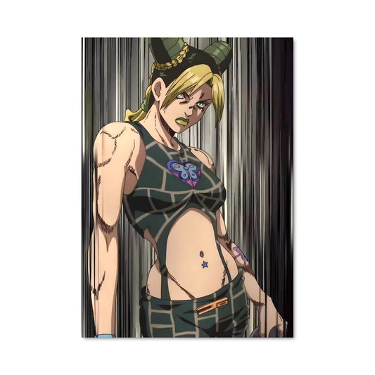 Poster Jolyne en Vert