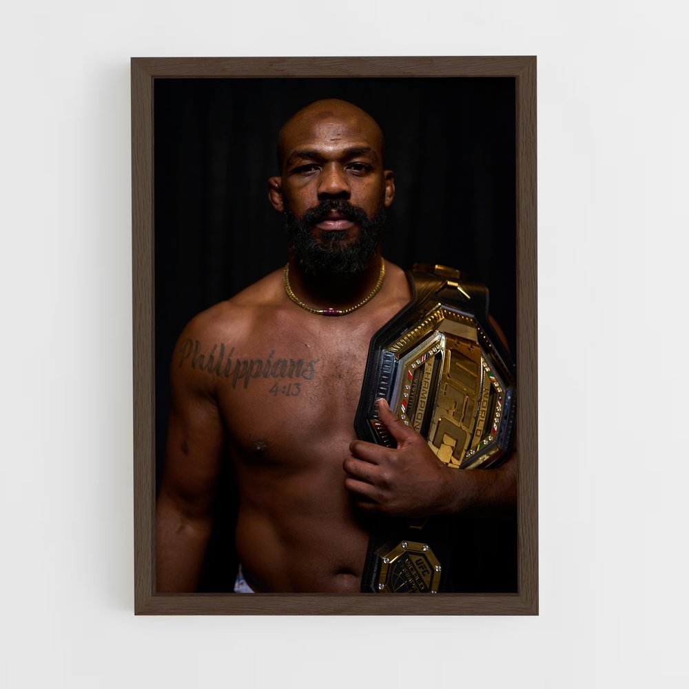 ap-jon jones-5 cadre Bois foncé