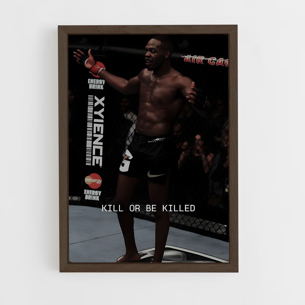 ap-jon jones-6 cadre Bois foncé