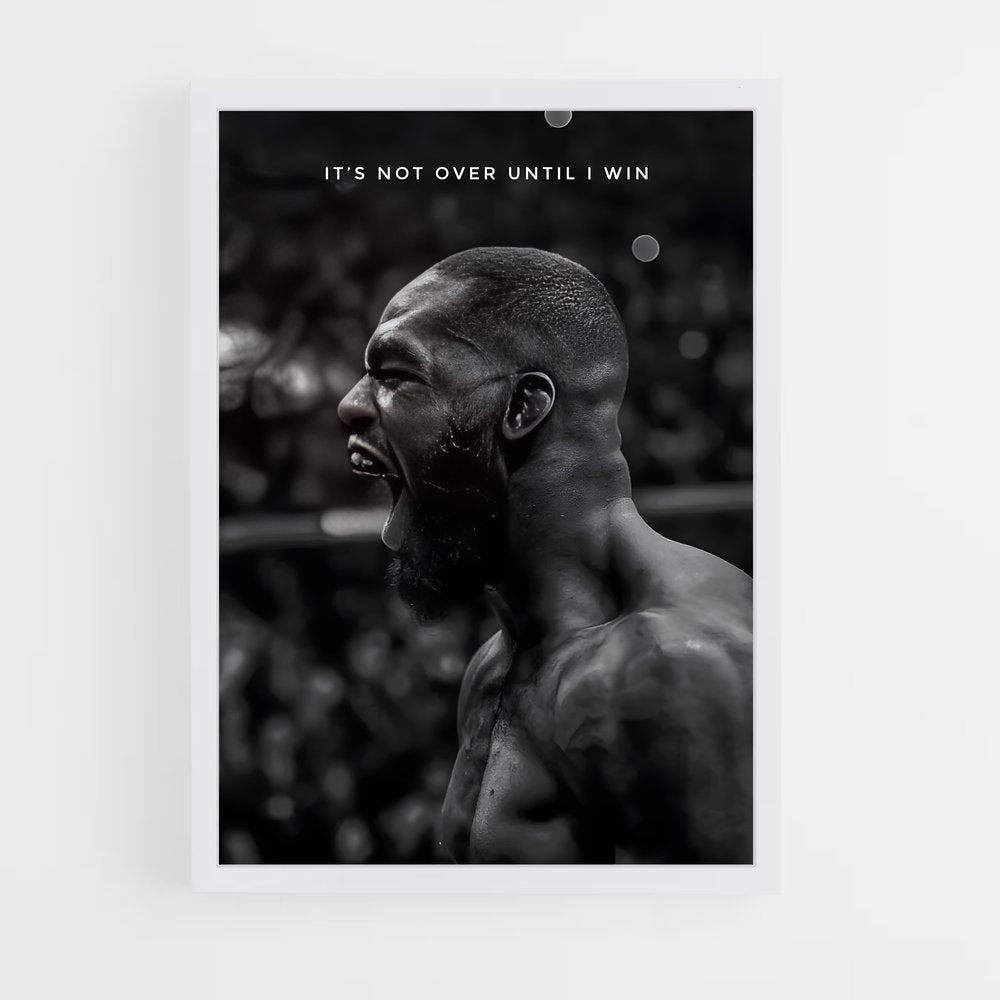 ap-jon jones-8 cadre Blanc