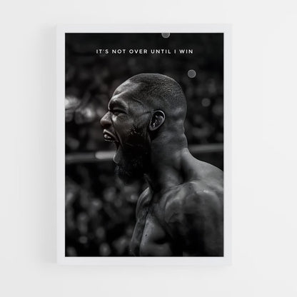ap-jon jones-8 cadre Blanc