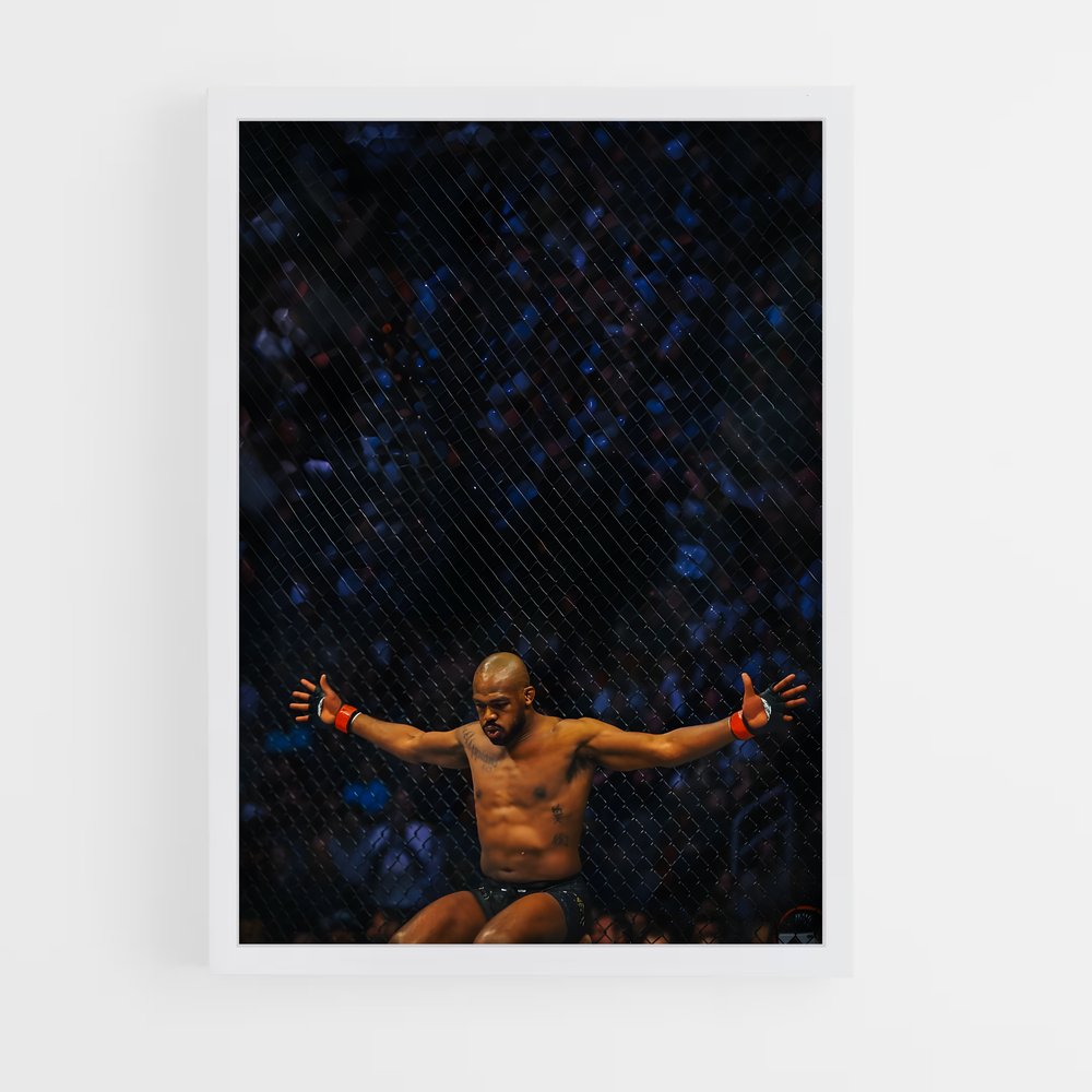 ap-jon jones-9 cadre Blanc
