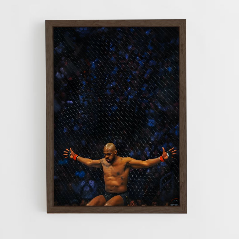 ap-jon jones-9 cadre Bois foncé