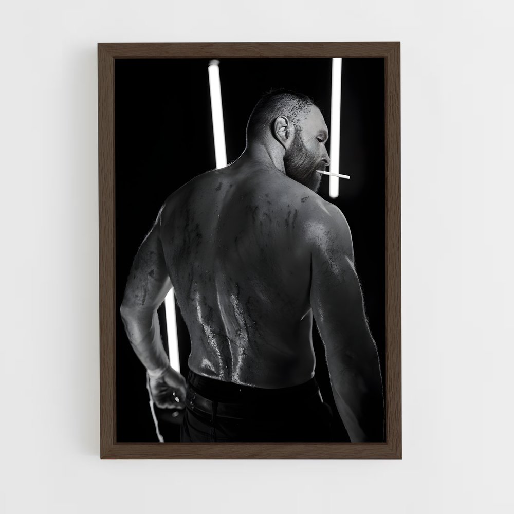 ap-jon moxley-5 cadre Bois foncé
