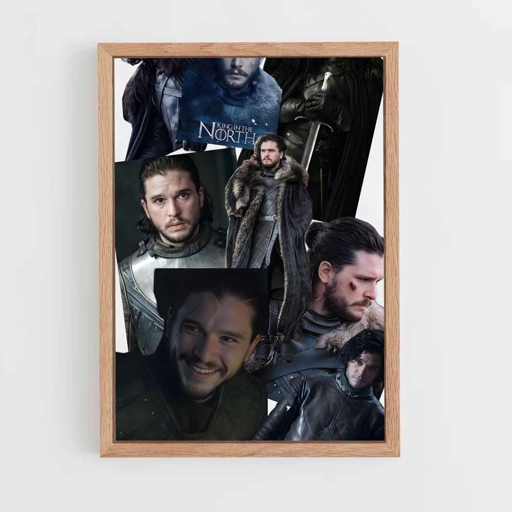 ap-jon snow-1 cadre Bois clair