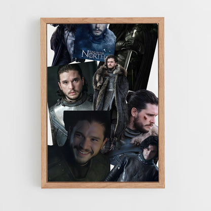 ap-jon snow-1 cadre Bois clair