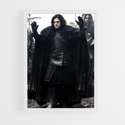 ap-jon snow-3 cadre Blanc