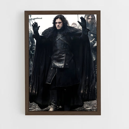 ap-jon snow-3 cadre Bois foncé