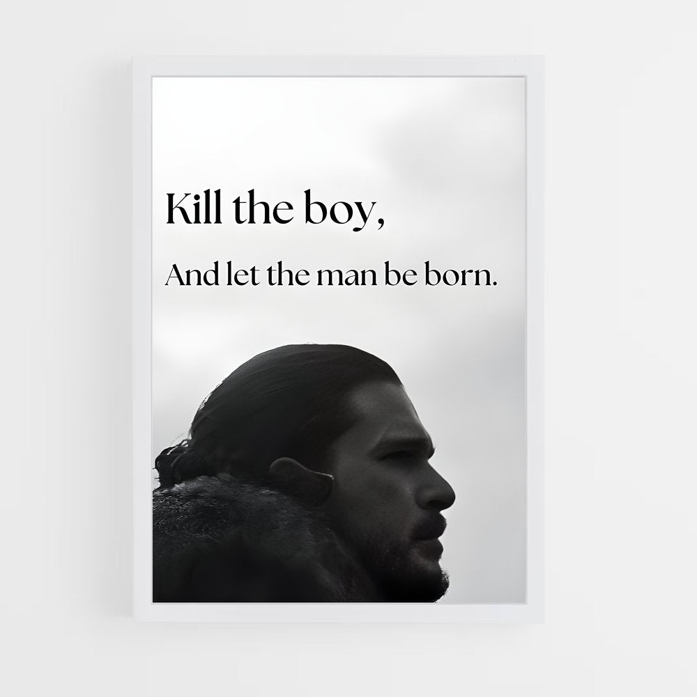 ap-jon snow-4 cadre Blanc