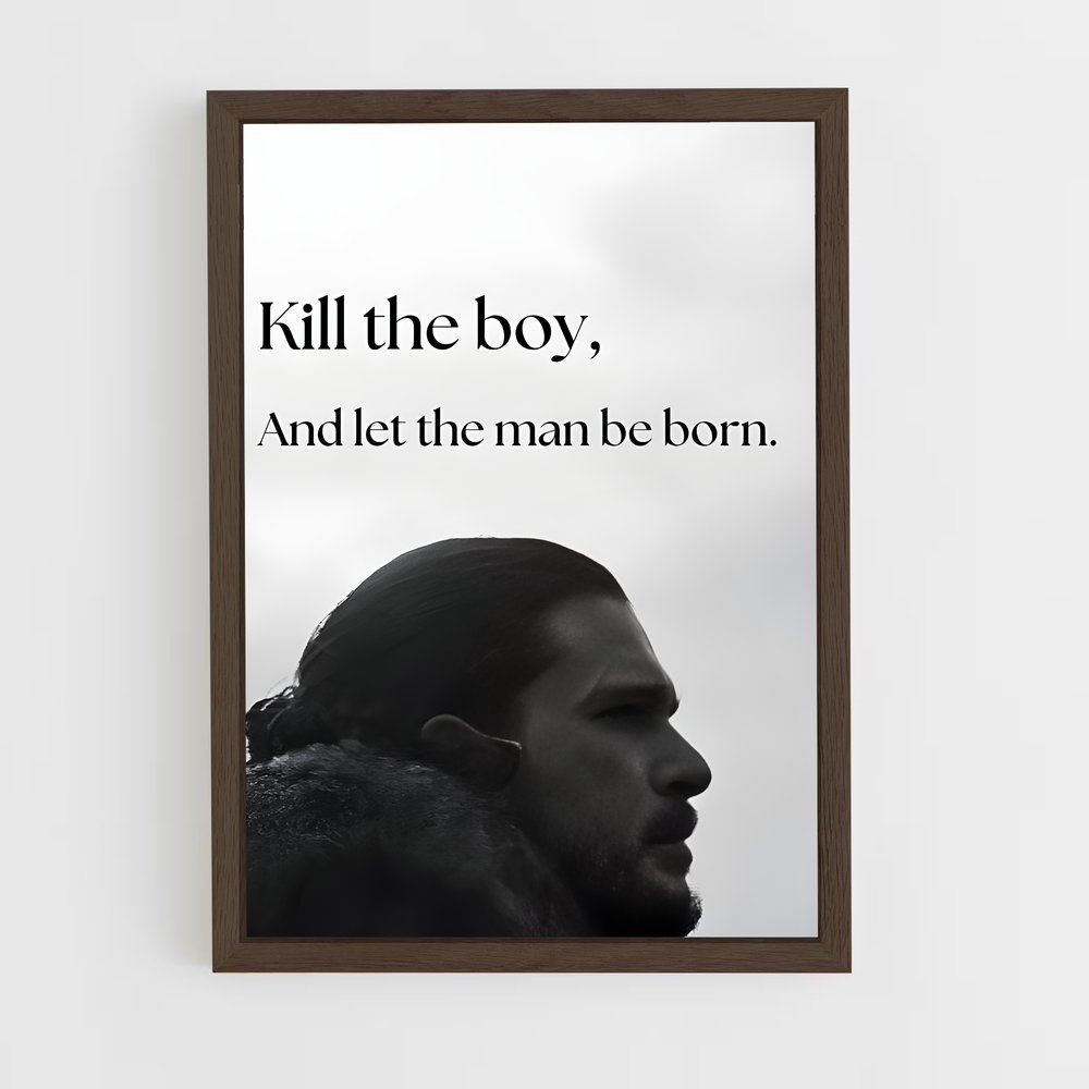 ap-jon snow-4 cadre Bois foncé