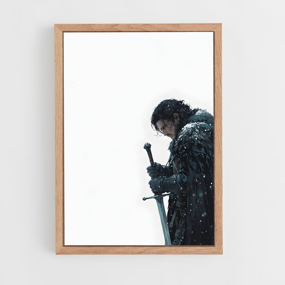 ap-jon snow-5 cadre Bois clair