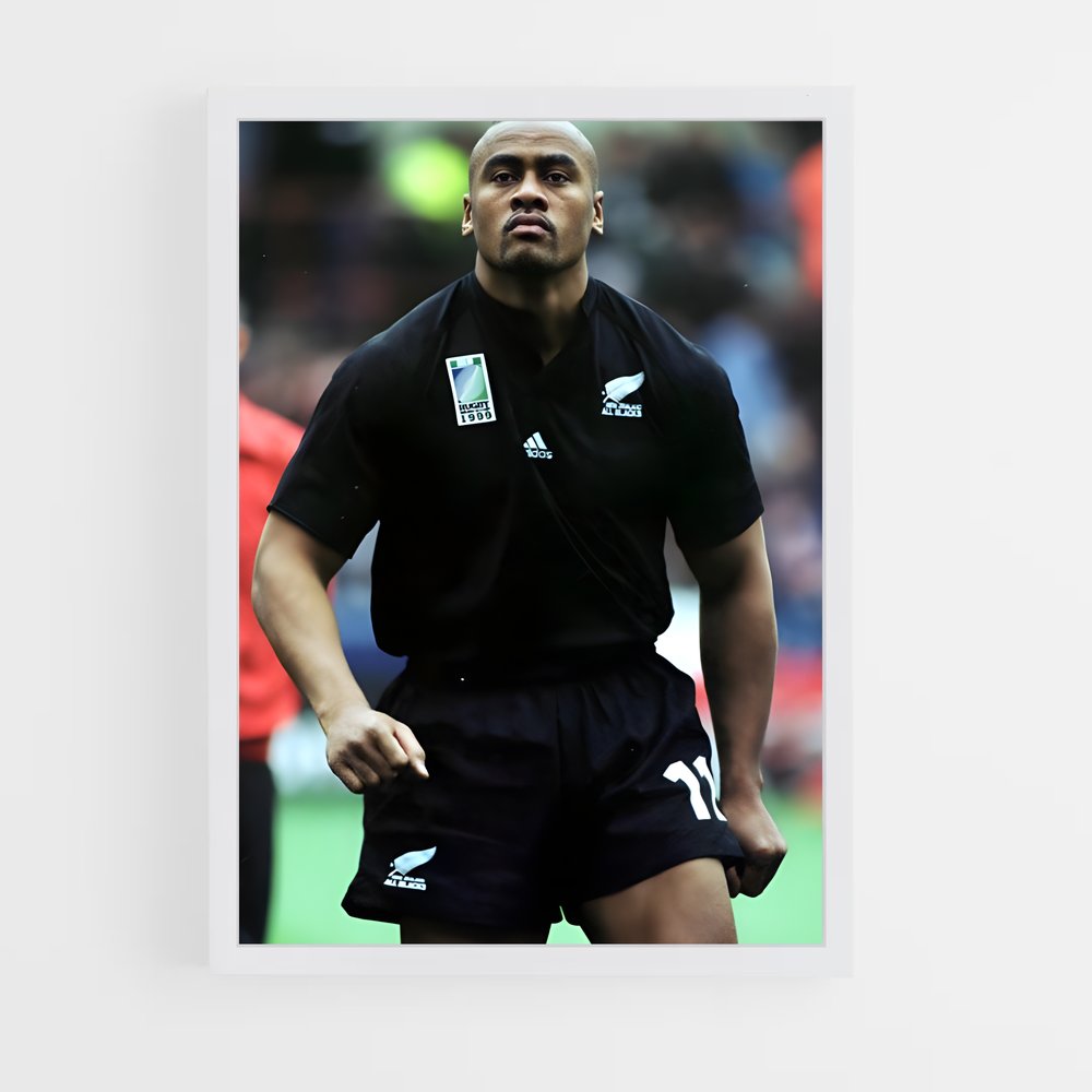 ap-jonah lomu-2 cadre Blanc