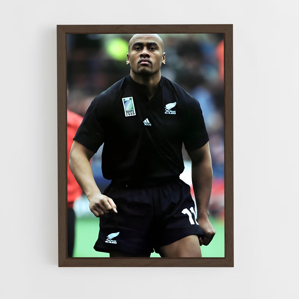 ap-jonah lomu-2 cadre Bois foncé
