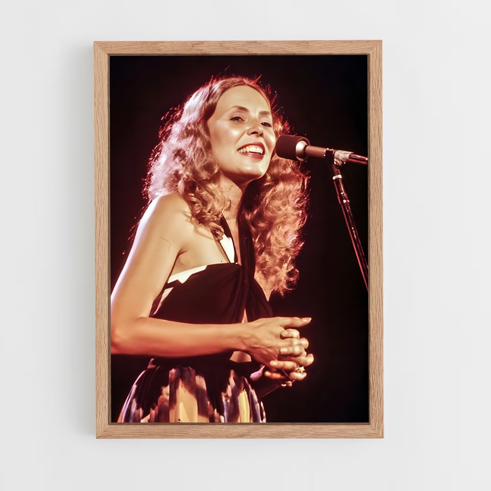 ap-joni mitchell-1 cadre Bois clair