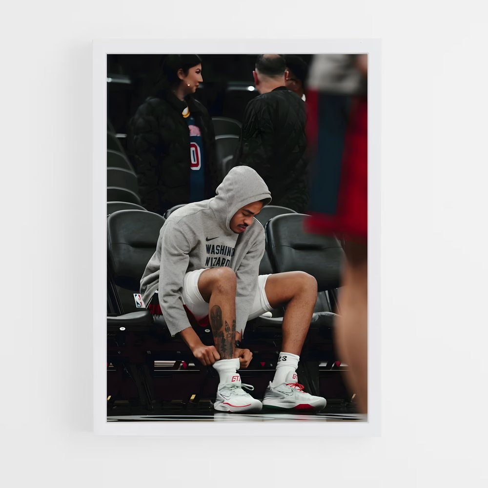 ap-jordan poole-3 cadre Blanc