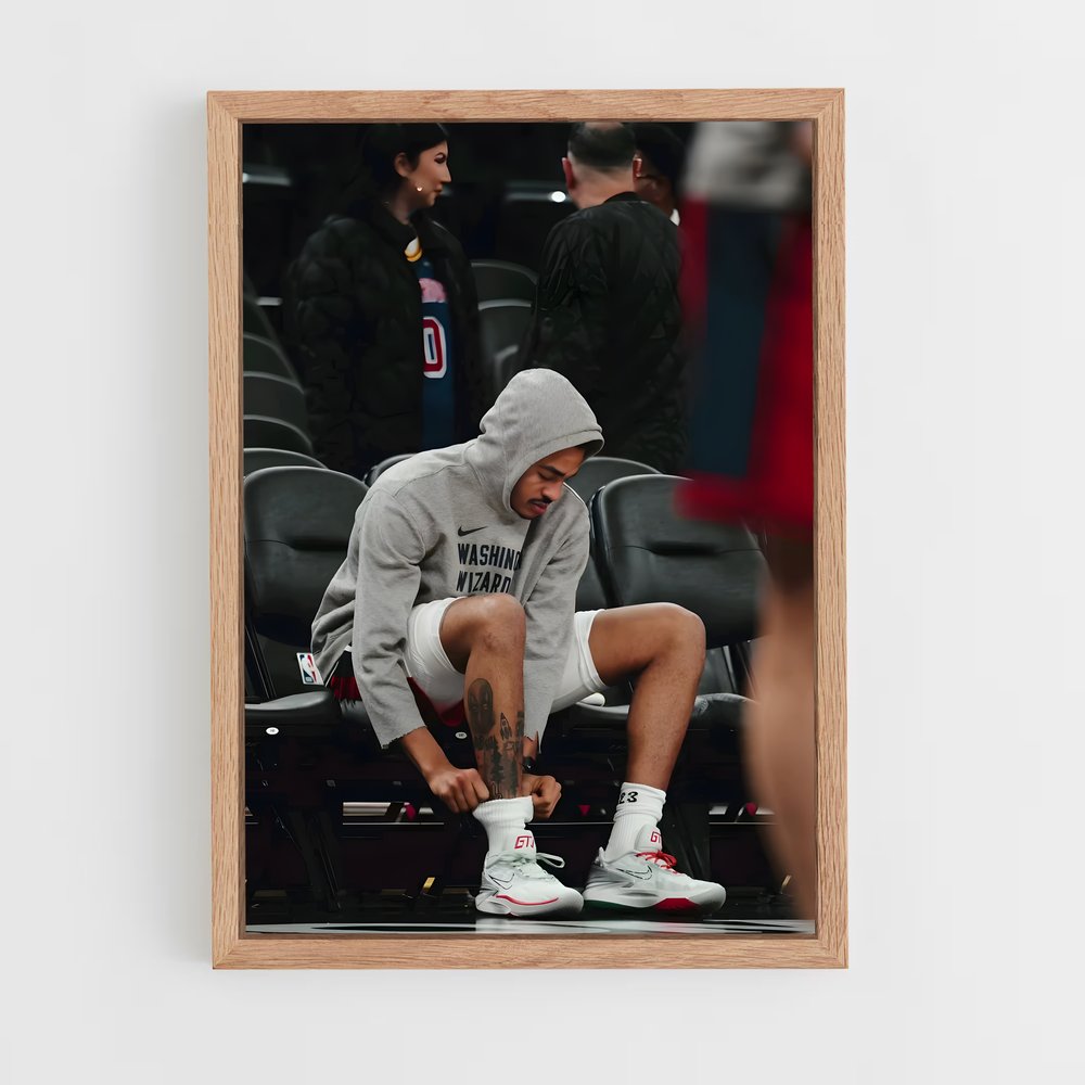 ap-jordan poole-3 cadre Bois clair