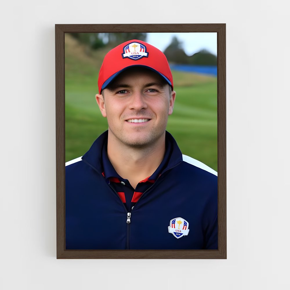 ap-jordan spieth-4 cadre Bois foncé