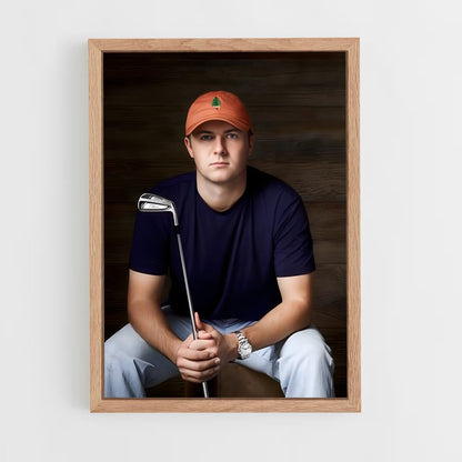 ap-jordan spieth-5 cadre Bois clair