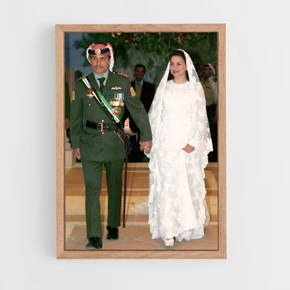 ap-jordanian royal family-1 cadre Bois clair