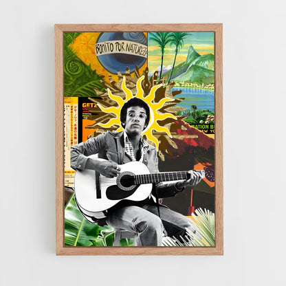 ap-jorge ben jor-1 cadre Bois clair