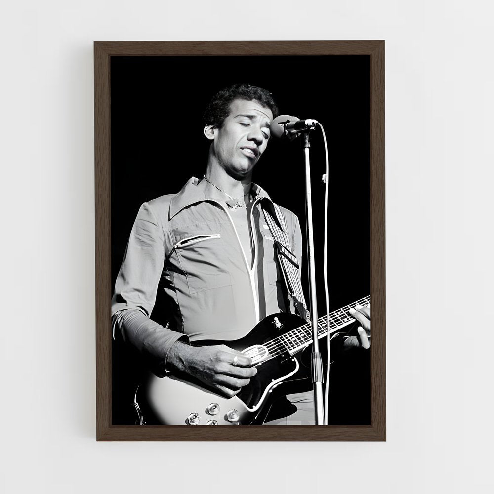 ap-jorge ben jor-2 cadre Bois foncé