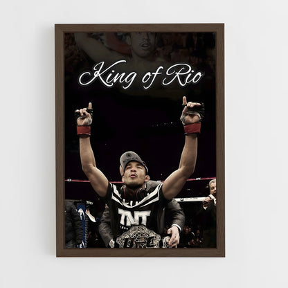 ap-jose aldo-4 cadre Bois foncé