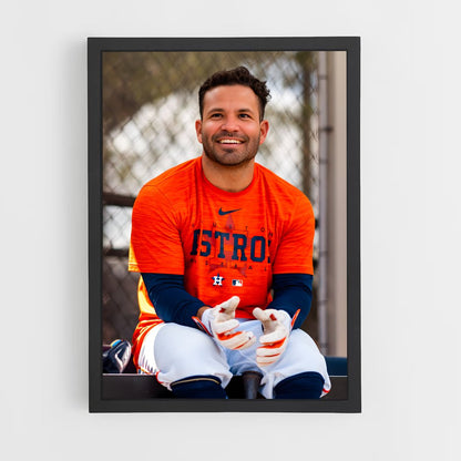 ap-jose altuve-1 cadre Noir