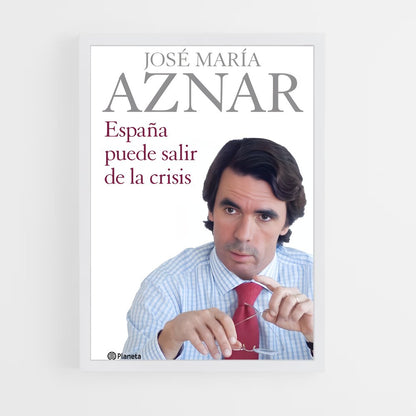 ap-jose maria aznar-1 cadre Blanc