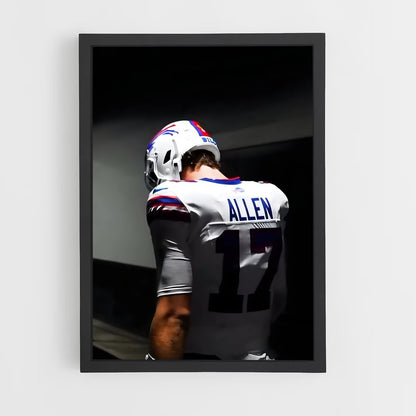 ap-josh allen-5 cadre Noir