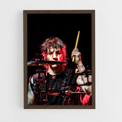 ap-josh dun-5 cadre Bois foncé
