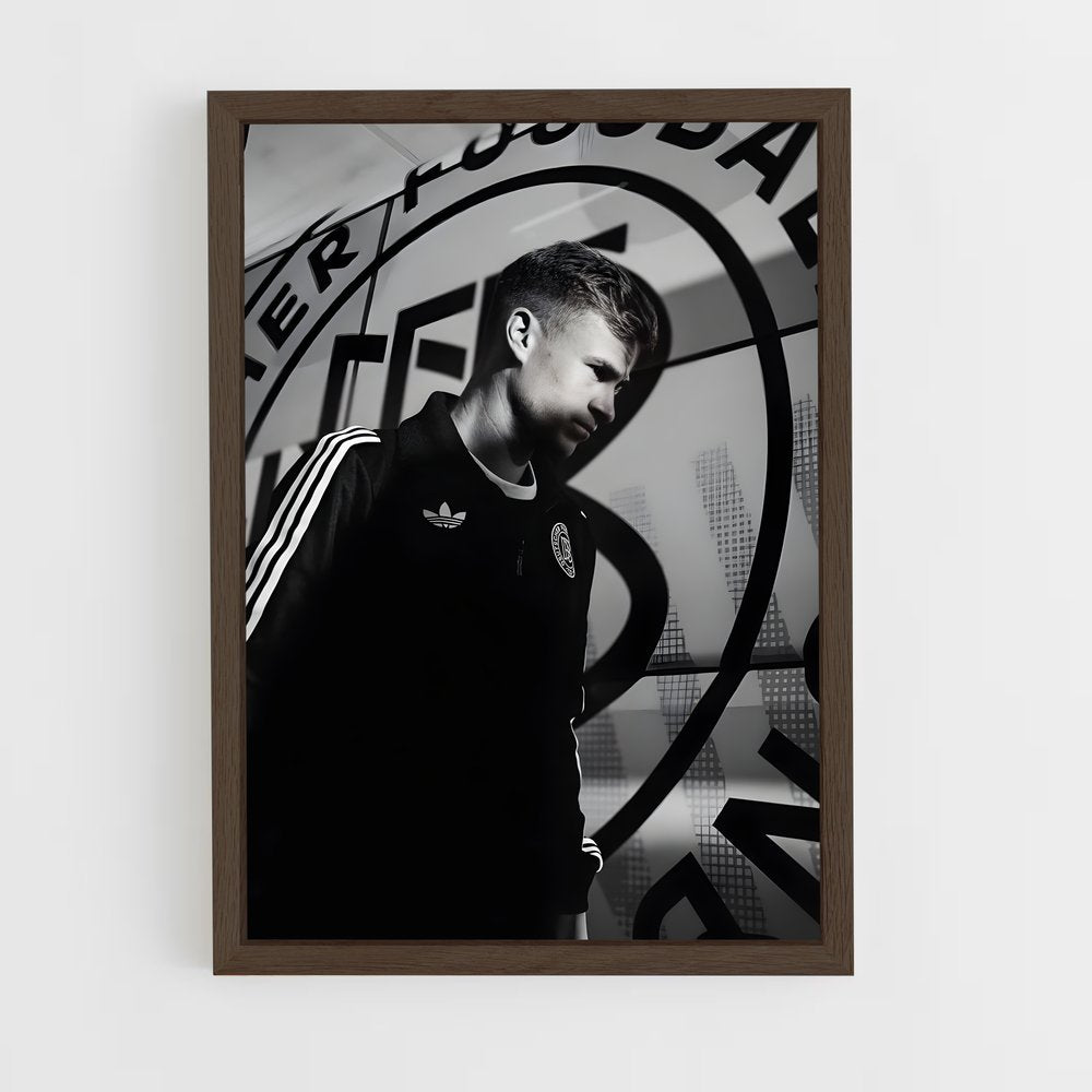 ap-joshua kimmich-12 cadre Bois foncé