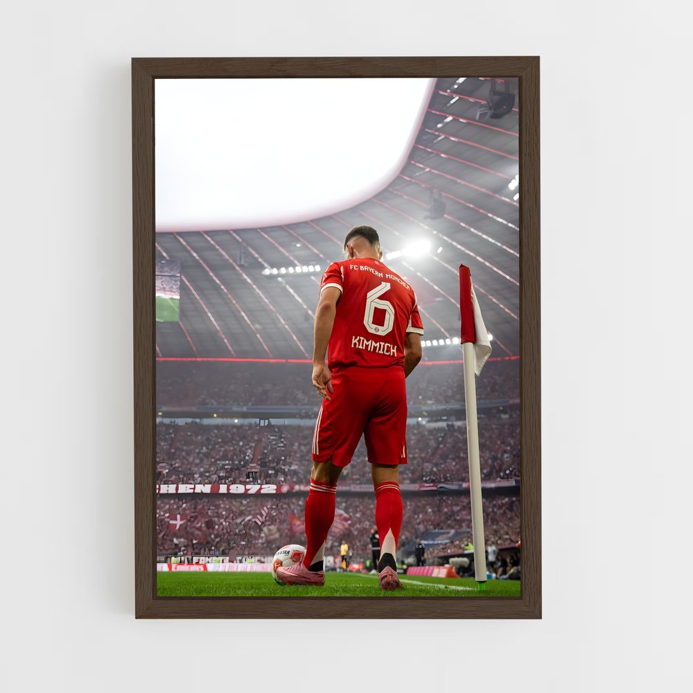 ap-joshua kimmich-5 cadre Bois foncé