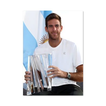 Poster La Victoire de Del Potro